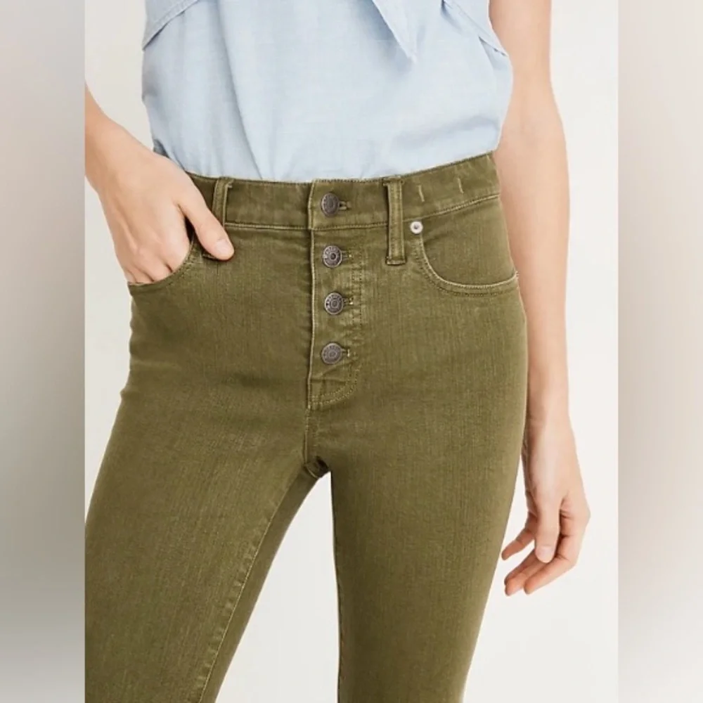 Madewell 9” Mid-Rise Skinny Crop Jeans